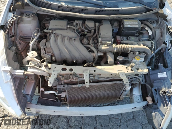 2015 Nissan Versa SV with VIN 3N1CN7AP5FL801573, listed as a Copart auction lot 43271265 with 80,350 mi miles and Salvage title. Bid and sale history available at DreamBid. Image 11.