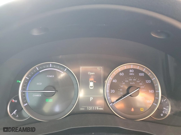 2016 Lexus ES 300h Hybrid with VIN JTHBW1GG1G2123920, listed as a Copart auction lot 76981894 with 131,119 mi miles and Salvage Title. Bid and sale history available at carsss.com. Image 9.