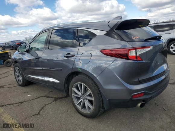2019 Acura RDX w/Advance Pkg with VIN 5J8TC2H71KL007303, listed as a Copart auction lot 47179435 with 107,465 mi miles and Salvage Title. Bid and sale history available at carsss.com. Image 2.