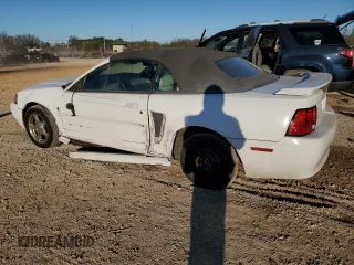 2001 Ford Mustang Deluxe with VIN 1FAFP44491F217660, listed as a Copart auction lot 47299805 with 176,207 mi miles and Salvage Title. Bid and sale history available at carsss.com. Image 2.