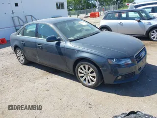 2010 Audi A4 2.0T Premium Plus with VIN WAUFFAFL6AN012493, listed as a IAAI auction lot 39621388 with 188,776 mi miles. Bid and sale history available at carsss.com. Image 1.
