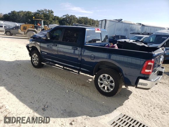 2022 Ram 2500 Big Horn with VIN 3C6UR5DJ3NG170399, listed as a Copart auction lot 87322414 with 60,281 mi miles and Salvage Title. Bid and sale history available at carsss.com. Image 2.