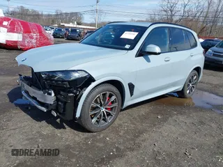 2025 BMW X5 xDrive40i with VIN 5UX23EU05S9W51046, listed as a IAAI auction lot 41732241 with 2,900 mi miles. Bid and sale history available at carsss.com. Image 2.