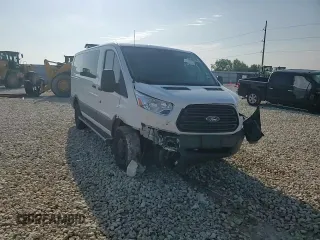 2018 Ford Transit with VIN 1FTYR1YM7JKB32779, listed as a Copart auction lot 55868195 with 112,354 mi miles and Salvage title. Bid and sale history available at DreamBid. Image 14.