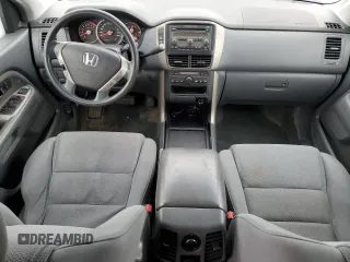 2007 Honda Pilot EX with VIN 2HKYF18407H001466, listed as a Copart auction lot 49218785 with 263,341 mi miles and Salvage Title. Bid and sale history available at DreamBid. Image 8.