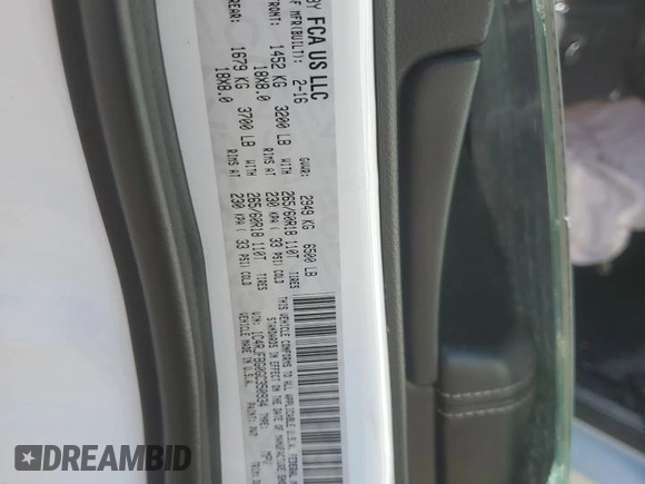 2016 Jeep Grand Cherokee Limited with VIN 1C4RJFBG0GC350934, listed as a Copart auction lot 73060534 with Not provided miles and Salvage title. Bid and sale history available at DreamBid. Image 15.