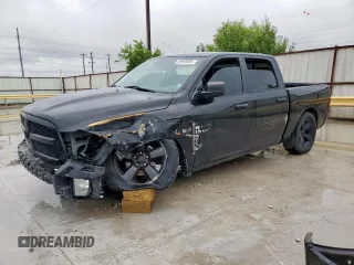 2015 Ram 1500 Express with VIN 1C6RR6KT4FS685986, listed as a Copart auction lot 59949505 with Not provided miles and Salvage title. Bid and sale history available at DreamBid. Image 1.