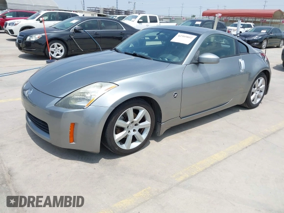 2003 Nissan 350Z Touring with VIN JN1AZ34D33T112077, listed as a IAAI auction lot 42305802 with 202,770 mi miles and . Bid and sale history available at DreamBid. Image 2.
