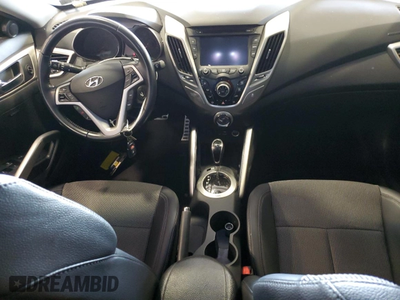 2015 Hyundai Veloster with VIN KMHTC6AD0FU236993, listed as a Copart auction lot 62411173 with 83,612 mi miles. Bid and sale history available at carsss.com. Image 8.