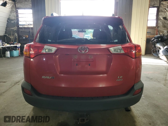 2013 Toyota RAV4 LE with VIN 2T3BFREV6DW013823, listed as a Copart auction lot 64177085 with 365,955 mi miles and Salvage title. Bid and sale history available at DreamBid. Image 6.