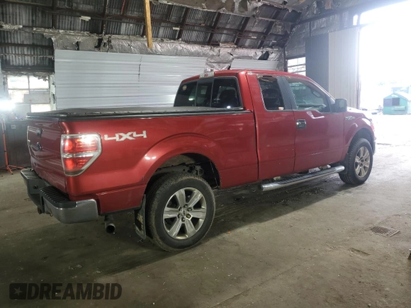 2009 Ford F-150 XL with VIN 1FTPX14V59FA49291, listed as a Copart auction lot 63083155 with 206,826 mi miles and Salvage title. Bid and sale history available at DreamBid. Image 3.