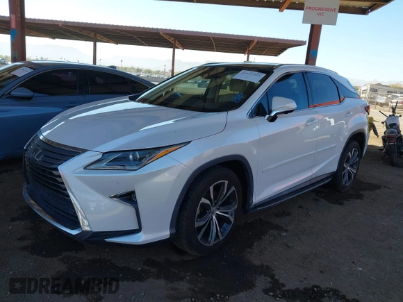 2017 Lexus RX 350 z VIN 2T2ZZMCA5HC038247, wystawiony jako IAAI lot #41657925 z przebiegiem Nie podano mil oraz . Historia ofert i sprzedaży dostępna na DreamBid. Obrazek 2.