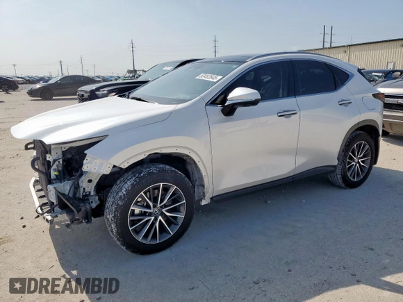 2024 Lexus NX 350h Luxury with VIN JTJHKCEZXR5014362, listed as a Copart auction lot 53482645 with 20,502 mi miles and Salvage title. Bid and sale history available at DreamBid. Image 1.