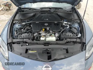 2024 Nissan Z Nismo with VIN JN1BZ4CH0RM360854, listed as a Copart auction lot 55534695 with 24,588 mi miles and Salvage Title. Bid and sale history available at DreamBid. Image 11.
