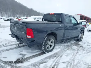 2018 Ram 1500 Express with VIN 1C6RR7FT8JS198377, listed as a IAAI auction lot 41211584 with 74,108 mi miles. Bid and sale history available at carsss.com. Image 4.