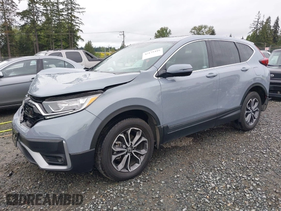 2021 Honda CR-V EX-L with VIN 2HKRW2H81MH646331, listed as a IAAI auction lot 42139416 with 24,599 mi miles and . Bid and sale history available at DreamBid. Image 17.