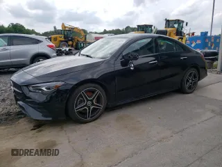 2024 Mercedes-Benz CLA 250 with VIN W1K5J4HB6RN456347, listed as a Copart auction lot 62259625 with 12,419 mi miles and Salvage title. Bid and sale history available at DreamBid. Image 1.