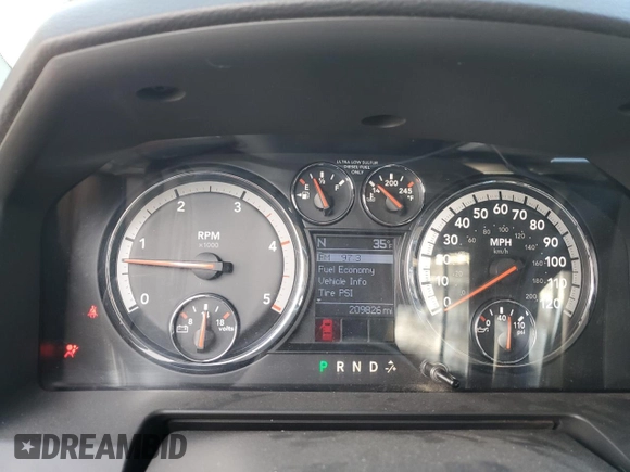 2010 Dodge Ram 2500 ST with VIN 3D7UT2CL2AG143206, listed as a Copart auction lot 87684455 with 209,826 mi miles and Salvage Title. Bid and sale history available at carsss.com. Image 9.