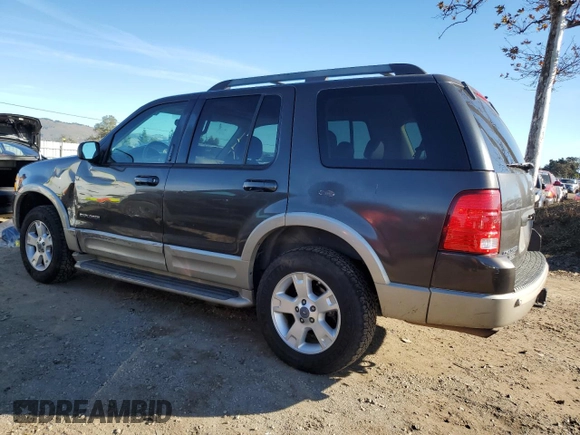 2005 Ford Explorer Eddie Bauer with VIN 1FMDU74W85UA06783, listed as a Copart auction lot 87324544 with 149,586 mi miles and Salvage title. Bid and sale history available at DreamBid. Image 2.