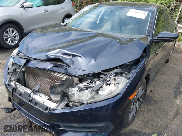 2016 Honda Civic Sedan EX with VIN 19XFC2F7XGE057647, listed as a IAAI auction lot 42016303 with 157,106 mi miles. Bid and sale history available at carsss.com. Image 6.