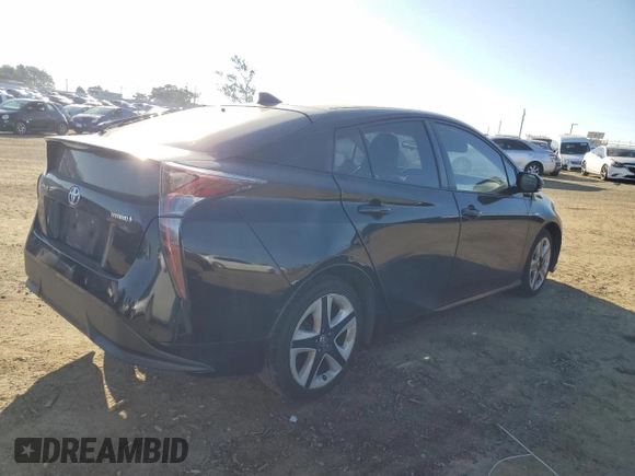 2018 Toyota Prius Two with VIN JTDKARFU9J3549796, listed as a Copart auction lot 88170955 with 181,652 mi miles and Salvage Title. Bid and sale history available at DreamBid. Image 3.