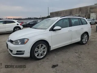 2015 Volkswagen Golf SportWagen TDI S with VIN 3VWCA7AU5FM511078, listed as a Copart auction lot 44498405 with 51,282 mi miles and Salvage Title. Bid and sale history available at carsss.com. Image 1.