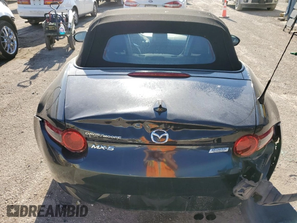 2017 Mazda MX-5 Miata Grand Touring with VIN JM1NDAD79H0120768, listed as a Copart auction lot 56358655 with 39,504 mi miles and Salvage title. Bid and sale history available at DreamBid. Image 10.