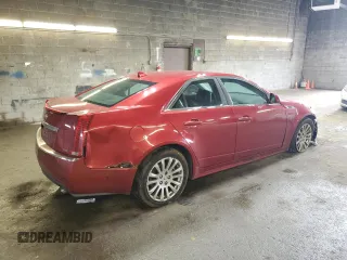 2010 Cadillac CTS Performance with VIN 1G6DL5EVXA0118281, listed as a Copart auction lot 51753175 with 134,718 mi miles and Salvage Title. Bid and sale history available at carsss.com. Image 3.