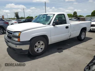 2006 Chevrolet Silverado 1500 Work Truck with VIN 1GCEC14X06Z279500, listed as a Copart auction lot 55018865 with 240,474 mi miles and Salvage Title. Bid and sale history available at DreamBid. Image 1.