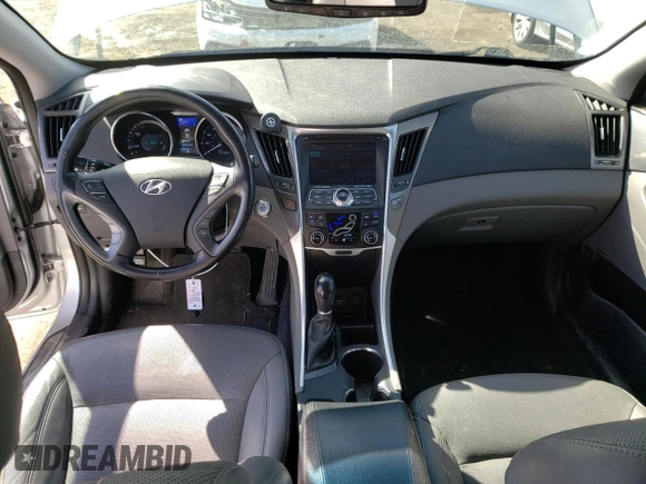 2015 Hyundai Sonata Hybrid Limited with VIN KMHEC4A43FA129628, listed as a Copart auction lot 45209123 with 142,389 mi miles. Bid and sale history available at carsss.com. Image 8.