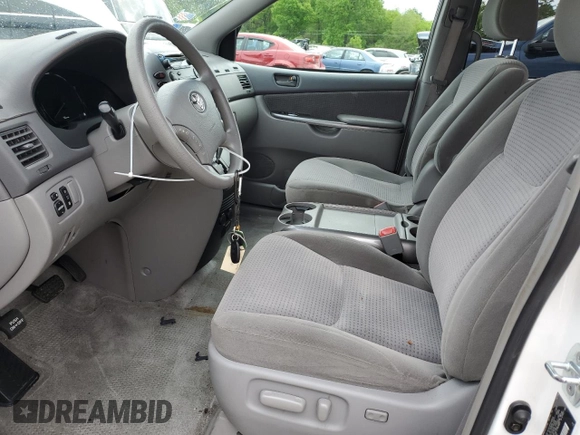 2006 Toyota Sienna CE with VIN 5TDZA23CX6S463159, listed as a Copart auction lot 54263315 with 100,363 mi miles and Salvage Title. Bid and sale history available at DreamBid. Image 7.