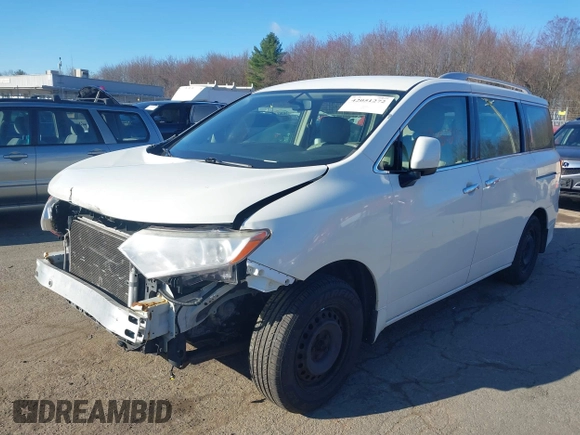 2016 Nissan Quest SL with VIN JN8AE2KP1G9155002, listed as a IAAI auction lot 42051272 with 159,434 mi miles and . Bid and sale history available at DreamBid. Image 19.