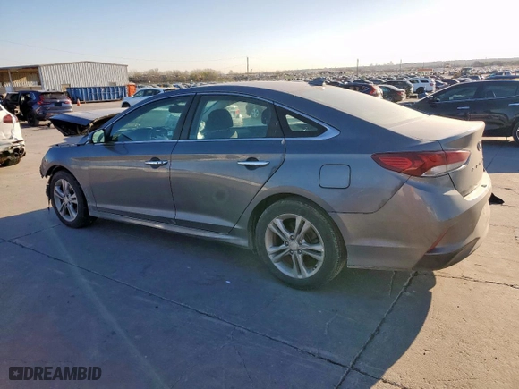 2018 Hyundai Sonata SEL with VIN 5NPE34AF9JH660324, listed as a Copart auction lot 49861795 with 141,712 mi miles and Salvage Title. Bid and sale history available at carsss.com. Image 2.