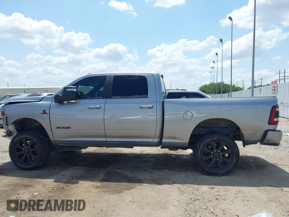 2024 Ram 2500 Laramie with VIN 3C6UR5FLXRG345851, listed as a IAAI auction lot 42222678 with 42,776 mi miles and . Bid and sale history available at DreamBid. Image 14.
