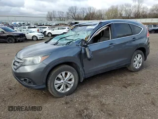 2013 Honda CR-V EX-L with VIN 2HKRM4H75DH618668, listed as a Copart auction lot 51137975 with 115,237 mi miles and Non Repairable. Bid and sale history available at carsss.com. Image 1.