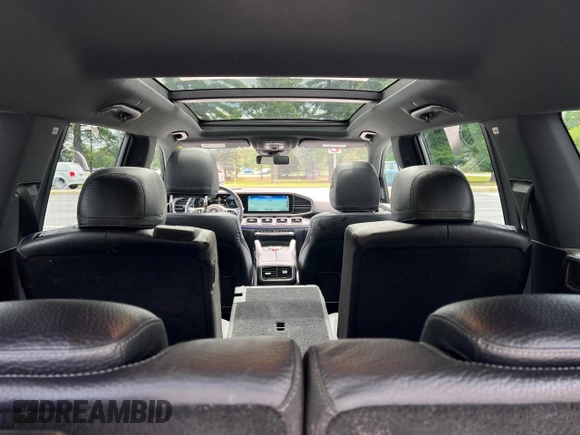 2021 Mercedes-Benz GLS 450 with VIN 4JGFF5KEXMA410816, listed as a Copart auction lot 65096815 with 157,958 mi miles and Clean title. Bid and sale history available at DreamBid. Image 9.