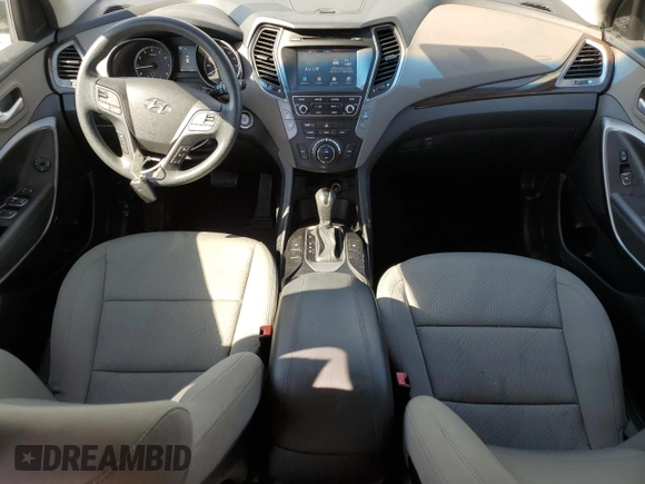 2018 Hyundai Santa Fe 2.4L with VIN 5XYZU3LB1JG537076, listed as a Copart auction lot 52724355 with 63,863 mi miles and Salvage title. Bid and sale history available at DreamBid. Image 8.
