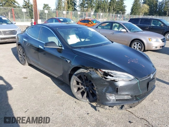 2018 Tesla Model S 75D with VIN 5YJSA1E28JF273809, listed as a IAAI auction lot 42029434 with 85,972 mi miles and . Bid and sale history available at DreamBid. Image 1.