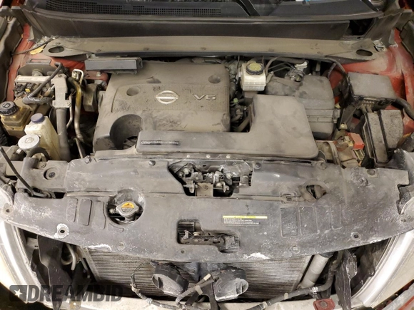2014 Nissan Pathfinder SV with VIN 5N1AR2MM0EC616978, listed as a Copart auction lot 46463385 with 131,758 mi miles and Salvage Title. Bid and sale history available at carsss.com. Image 12.