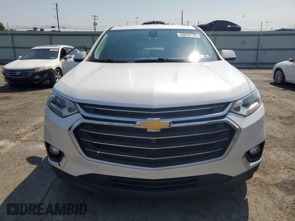 2018 Chevrolet Traverse LT z VIN 1GNERHKW7JJ231251, wystawiony jako Copart lot #60838765 z przebiegiem 120 678 mil mil oraz Szkoda całkowita • Salvage title. Historia ofert i sprzedaży dostępna na DreamBid. Obrazek 5.