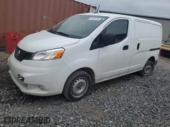 2021 Nissan NV200 SV with VIN 3N6CM0KNXMK702459, listed as a Copart auction lot 53709105 with 214,389 mi miles and Salvage title. Bid and sale history available at DreamBid. Image 1.