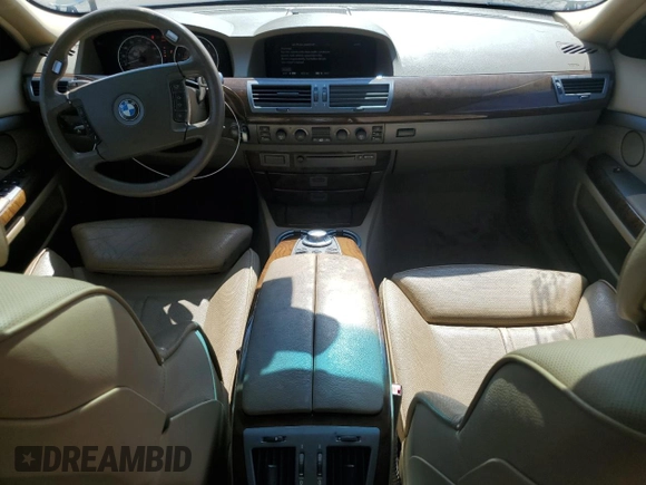 2004 BMW 7 Series 745Li with VIN WBAGN63414DS47413, listed as a Copart auction lot 62835195 with 118,457 mi miles and Clean title. Bid and sale history available at DreamBid. Image 8.