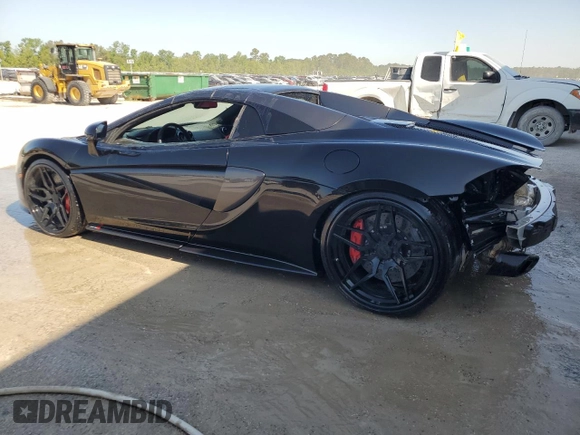 2019 McLaren 570S z VIN SBM13FAA1KW006404, wystawiony jako Copart lot #78088414 z przebiegiem 17 852 mil mil oraz Szkody całkowita. Historia ofert i sprzedaży dostępna na DreamBid. Obrazek 2.