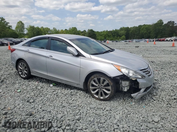 2012 Hyundai Sonata SE z VIN 5NPEC4AC0CH369641, wystawiony jako Copart lot #55160595 z przebiegiem Nie podano mil oraz Szkoda całkowita • Salvage title. Historia ofert i sprzedaży dostępna na DreamBid. Obrazek 4.