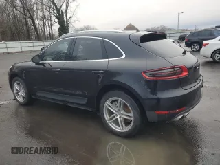 2017 Porsche Macan S with VIN WP1AB2A52HLB12876, listed as a Copart auction lot 44600975 with 108,481 mi miles and Salvage title. Bid and sale history available at DreamBid. Image 2.