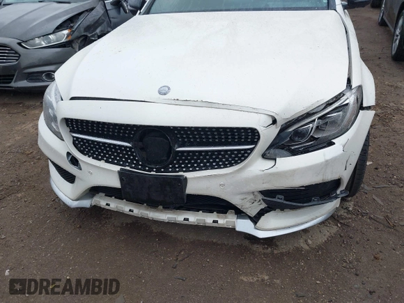 2016 Mercedes-Benz C 450 AMG with VIN 55SWF6EB9GU138684, listed as a IAAI auction lot 41846257 with 121,617 mi miles and . Bid and sale history available at carsss.com. Image 6.