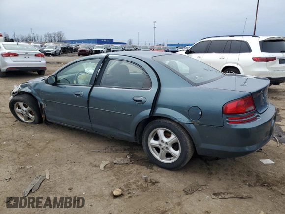 2005 Dodge Stratus SXT z VIN 1B3EL46X25N574295, wystawiony jako Copart lot #51846645 z przebiegiem 135 642 mil mil oraz Czysty tytuł • Clean title. Historia ofert i sprzedaży dostępna na DreamBid. Obrazek 2.