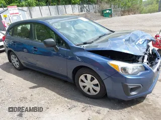 2013 Subaru Impreza 2.0i with VIN JF1GPAA65D2873892, listed as a IAAI auction lot 42268188 with 197,141 mi miles and . Bid and sale history available at DreamBid. Image 1.