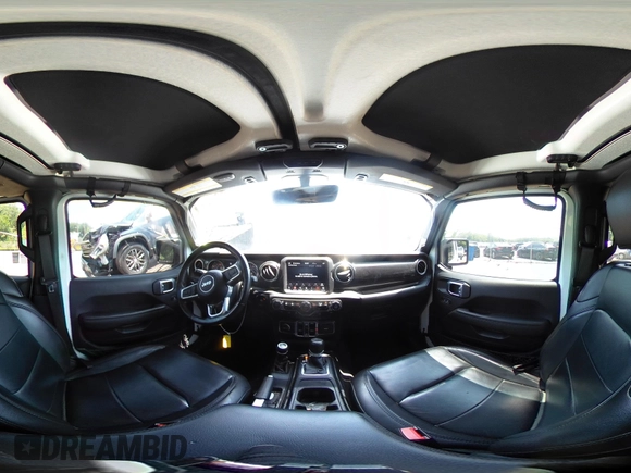 2021 Jeep Wrangler Unlimited Sahara with VIN 1C4HJXEN1MW618508, listed as a IAAI auction lot 42639515 with 39,747 mi miles and . Bid and sale history available at DreamBid. Image 19.