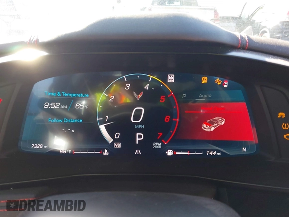 2024 Chevrolet Corvette 2LT z VIN 1G1YB3D48R5103073, wystawiony jako IAAI lot #41098470 z przebiegiem 7 326 mil mil oraz . Historia ofert i sprzedaży dostępna na DreamBid. Obrazek 7.